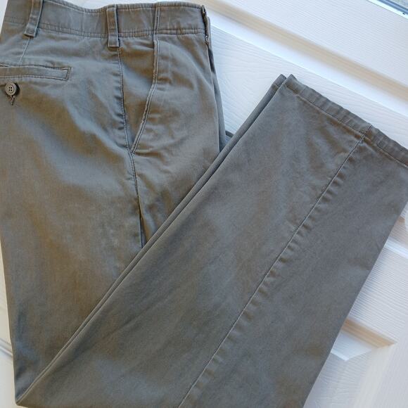 Lee Performance Series Extreme Comfort Straight Fit Pants 34x30 khaki tan brown - Picture 1 of 15
